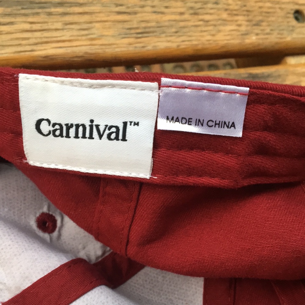 Carnival Cruise 6 panel Nautical cruising hat adjustable back strap cap - Picture 6 of 6